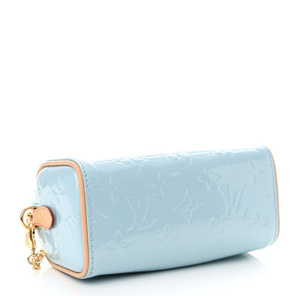 Louis Vuitton Vernis Monogram Nano Speedy Sky 4 of 11
