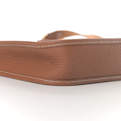 Hermes Taurillon Clemence Evelyne TPM Gold 9 of 11