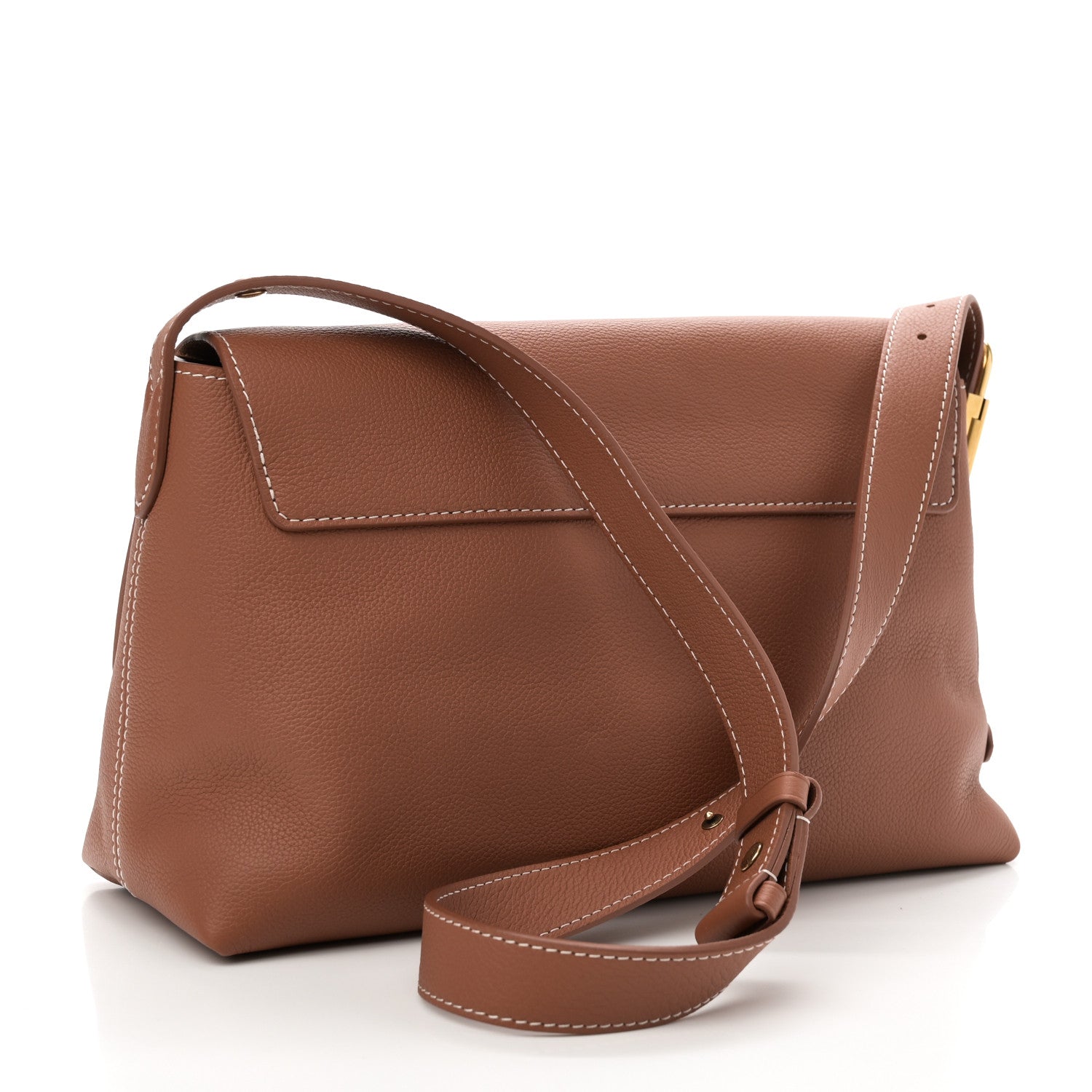 Louis Vuitton Grained Calfskin Low Key Messenger Cognac 4 of 11