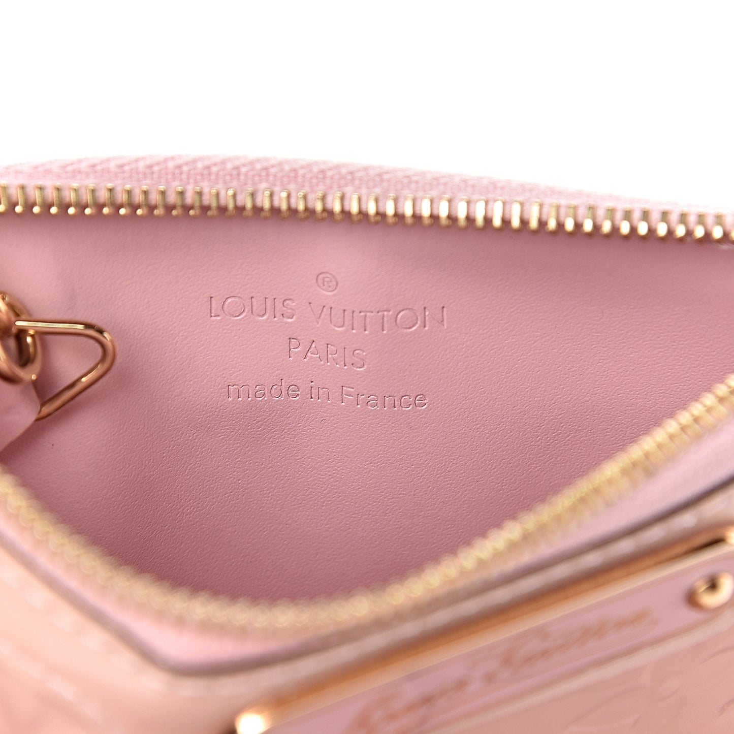Vernis Key Pouch Rose Ballerine
