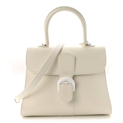 Delvaux Box Calfskin MM Brillant Satchel Ivory 1 of 10