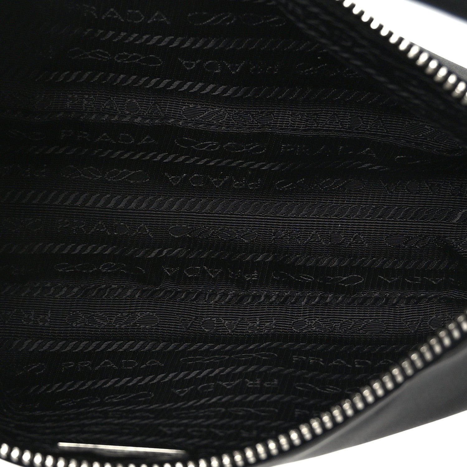 Prada Nylon Saffiano Mini Re-Edition 2005 Bag Black 5 of 8