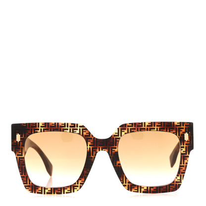 Fendi Acetate Fendi Square Sunglasses FF0457 Tortoise 2 of 7