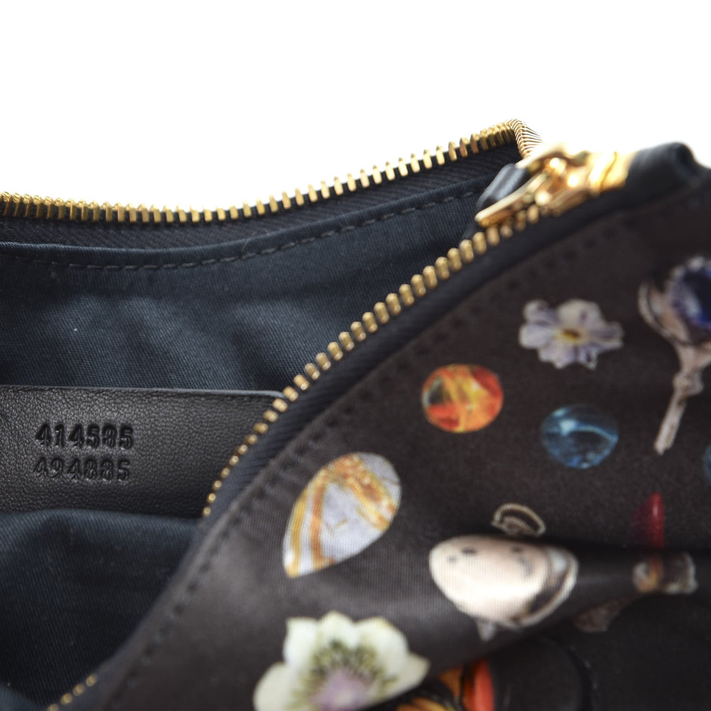 Silk Obsessions De Manta Clutch Black