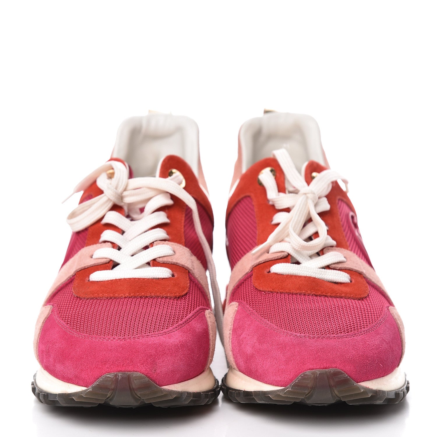 Louis Vuitton Suede Run Away Sneakers 40 Fuchsia Rouge 2 of 11
