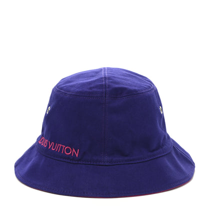 Louis Vuitton Monogram Illusion Reversible Bucket Hat M Pink Purple 4 of 13