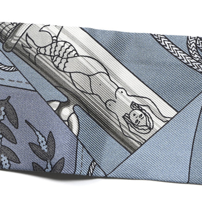 Hermes Silk Cliquetis Twilly 5 of 6