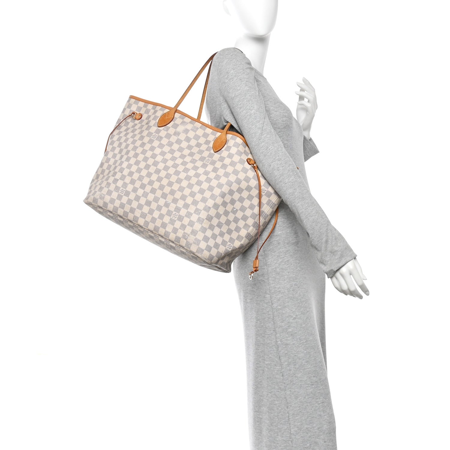 Louis Vuitton Damier Azur Neverfull GM 2 of 13