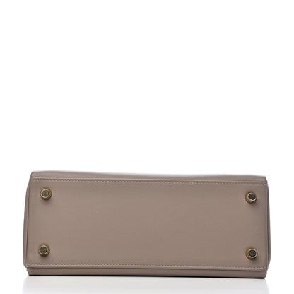 Hermes Swift Kelly Retourne 25 Gris Asphalte 33 of 38