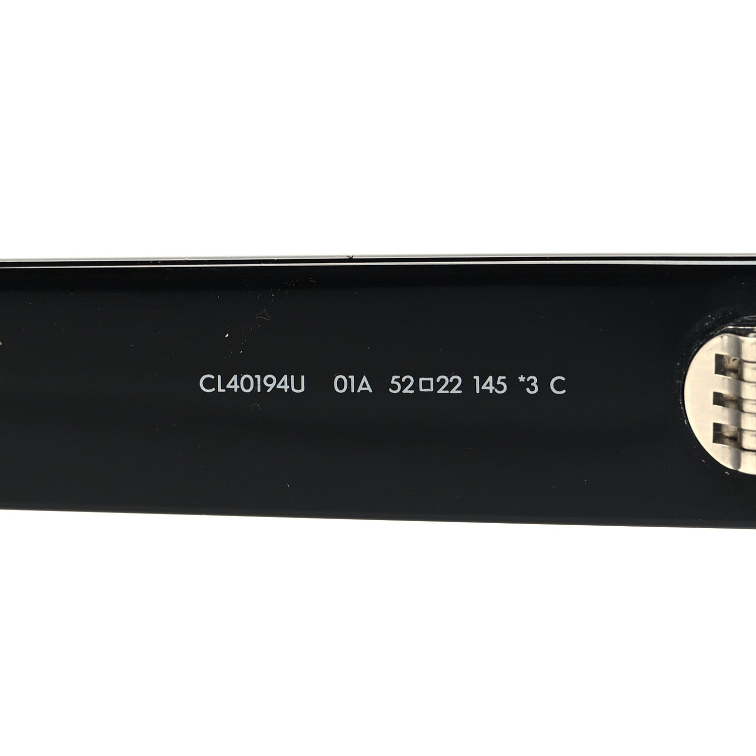 Celine Acetate Triomphe 01 Sunglasses CL 40194U Black 6 of 7