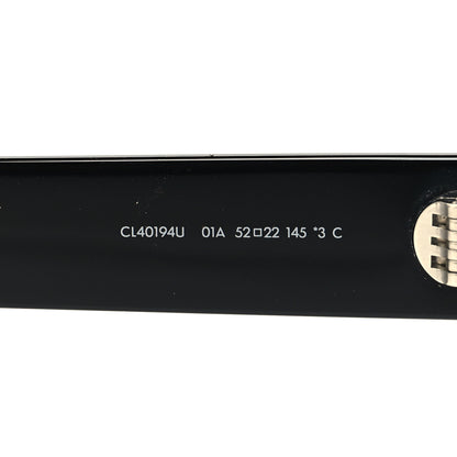 Celine Acetate Triomphe 01 Sunglasses CL 40194U Black 6 of 7
