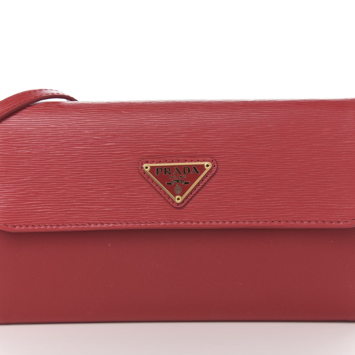 Vitello Move Flap Wallet With Strap Fuoco