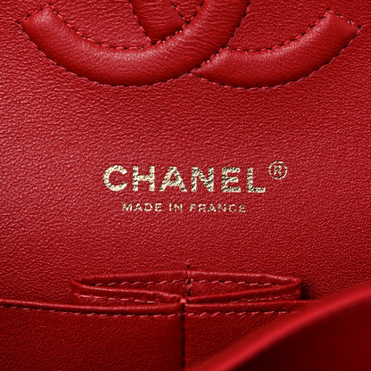 Chanel Caviar Quilted Medium Double Flap Red 6 of 12