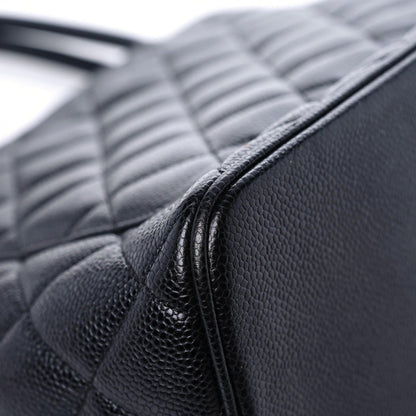 Chanel Caviar Quilted Medallion Tote Black 10 of 11