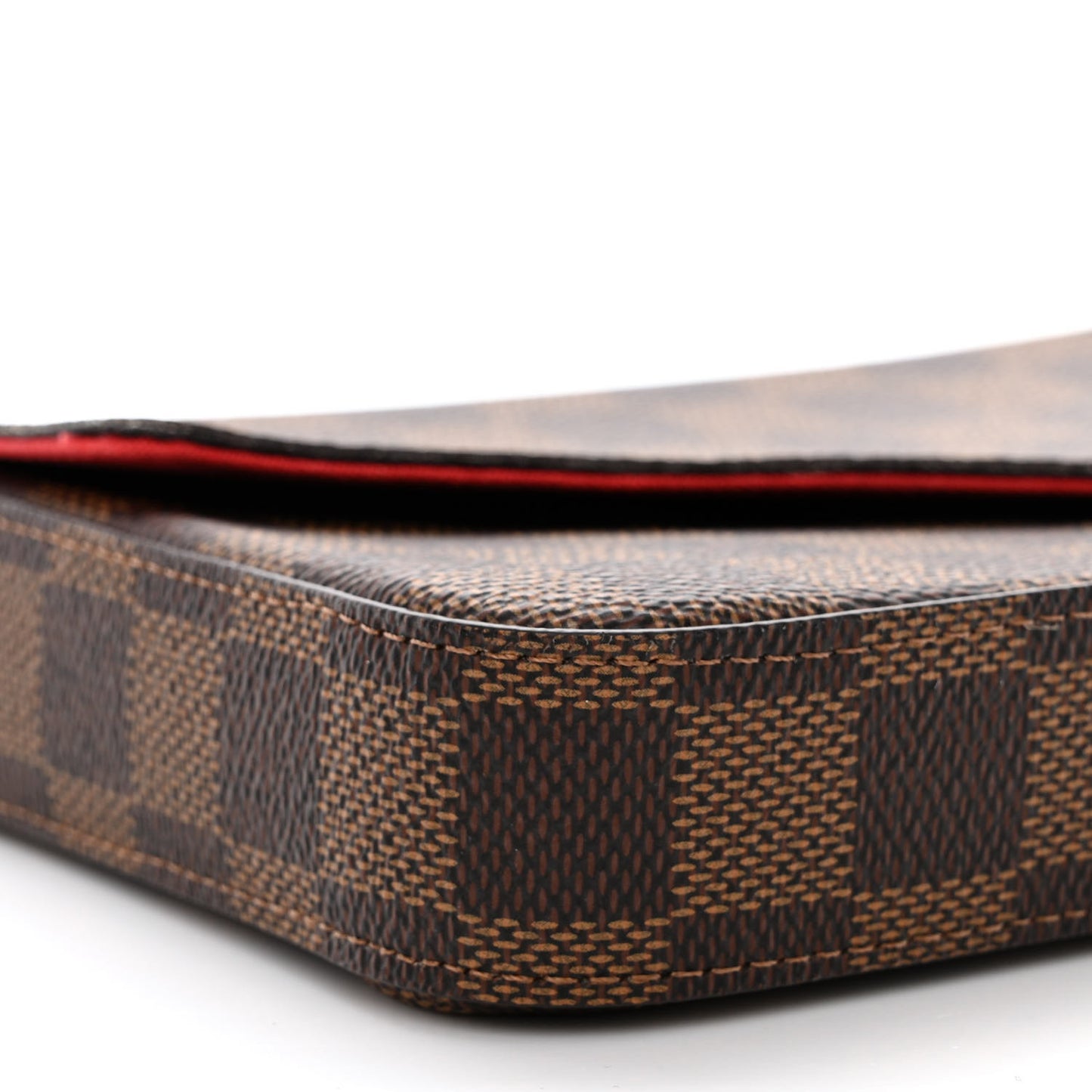Damier Ebene Pochette Felicie Chain Wallet