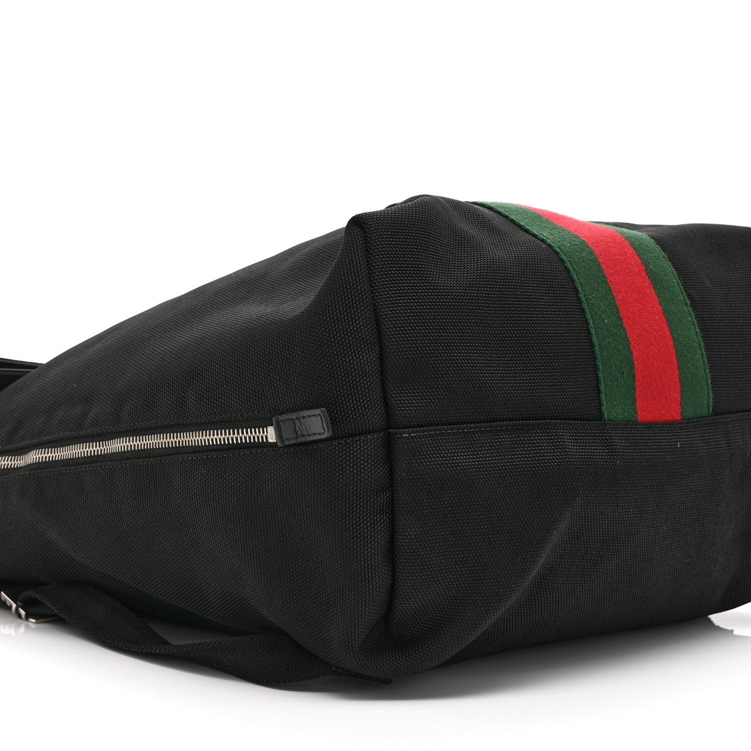 Gucci Techno Canvas Web Single Buckle Backpack Black 9 of 10
