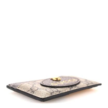 Gucci GG Supreme Monogram Neo Vintage Card Holder Beige Crop New Acero 4 of 8