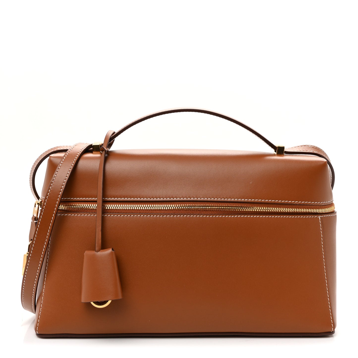 Saddle Calfskin Extra Bag L27 Warm Tan