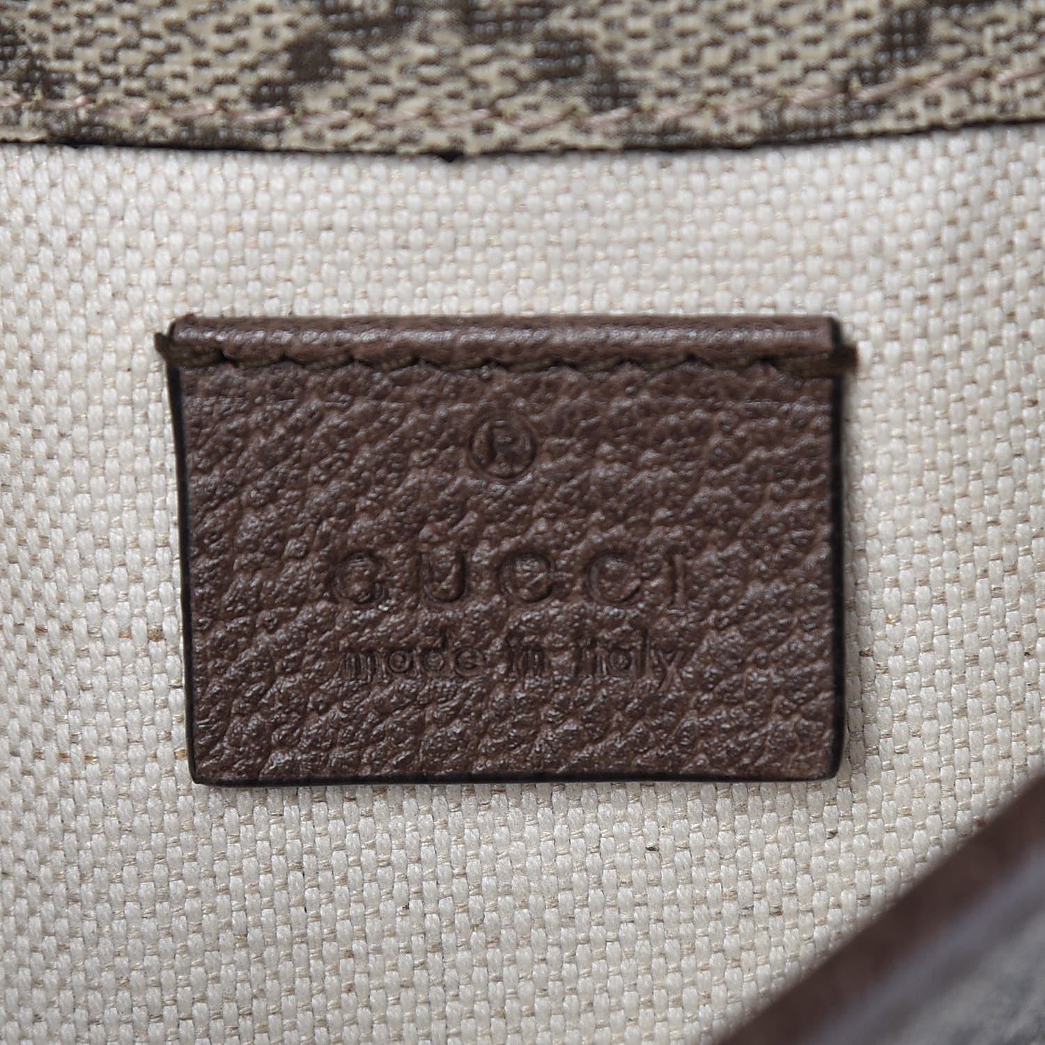 Gucci GG Supreme Monogram Neo Vintage Web Belt Bag Brown 6 of 10