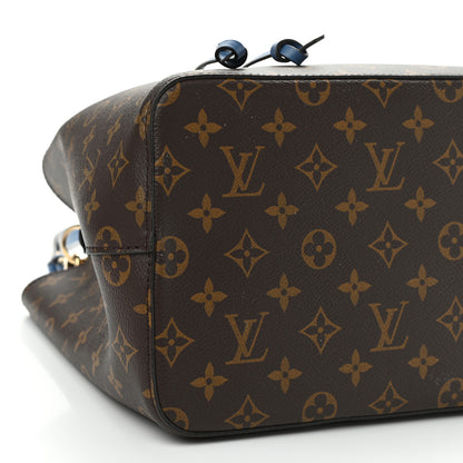 Louis Vuitton Monogram Neonoe MM Blue Jean 8 of 9