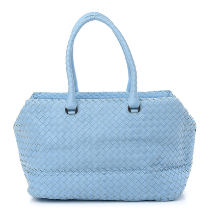 Bottega Veneta Nappa Intrecciato Brick Tote Ciel 1 of 8