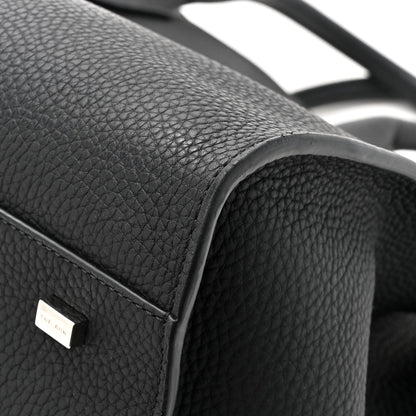 The Row Matte Grained Calfskin Soft Margaux 15 Black 12 of 12