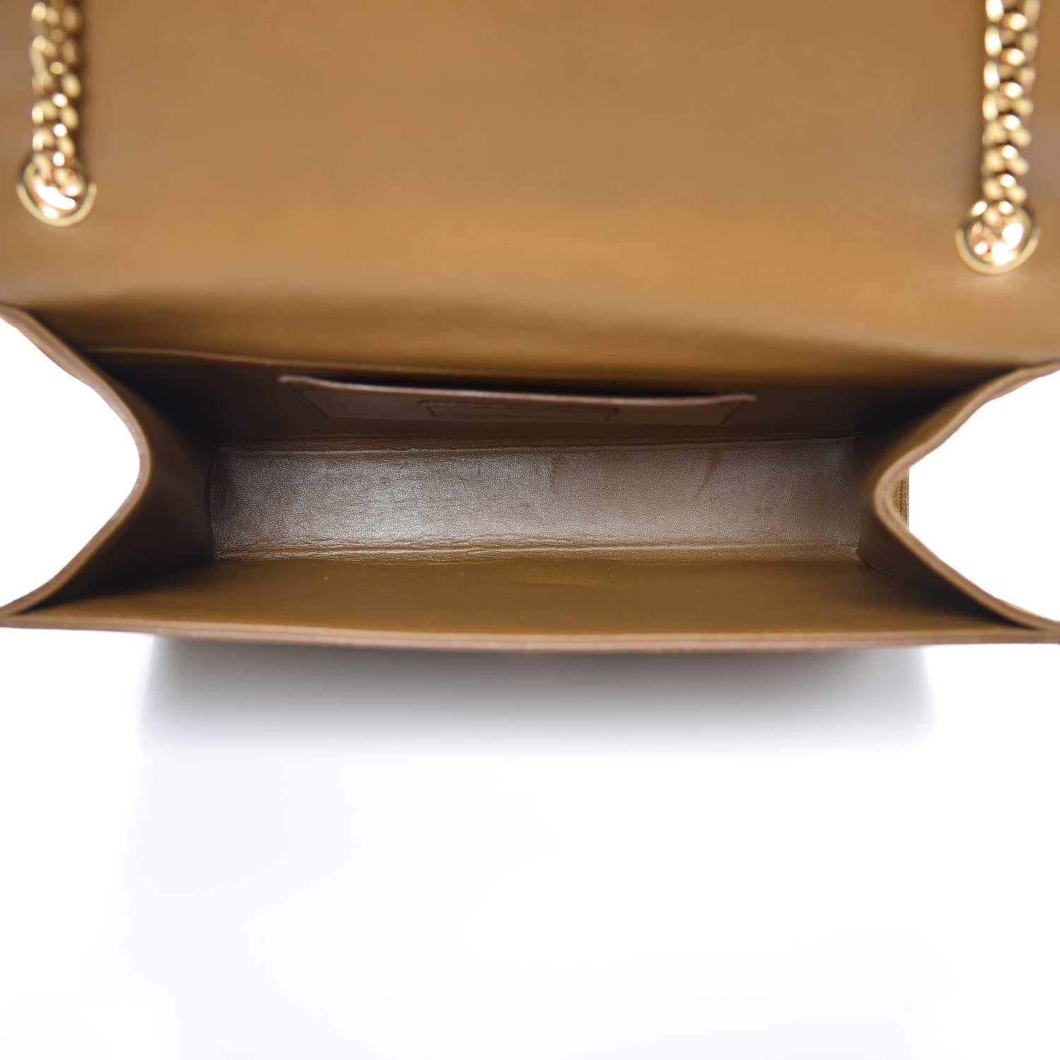 Saint Laurent Suede Medium Classic Monogram Kate Tassel Satchel Light Ochre 5 of 10