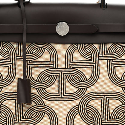 Hermes H Plume Canvas Vache Hunter Circuit 24 Herbag Zip Retourne 31 Ebene Ecru 10 of 13