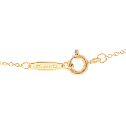 Tiffany 18K Yellow Gold Diamond Small Cross Pendant Necklace 4 of 4