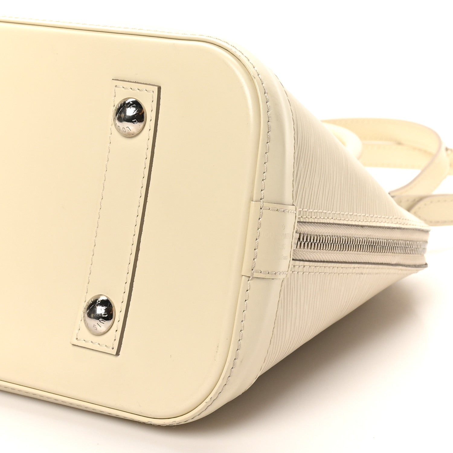Louis Vuitton Epi Alma PM Ivory 9 of 9