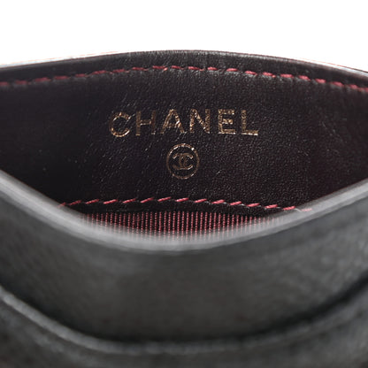 Chanel Caviar Quilted Card Holder Black 6 of 10