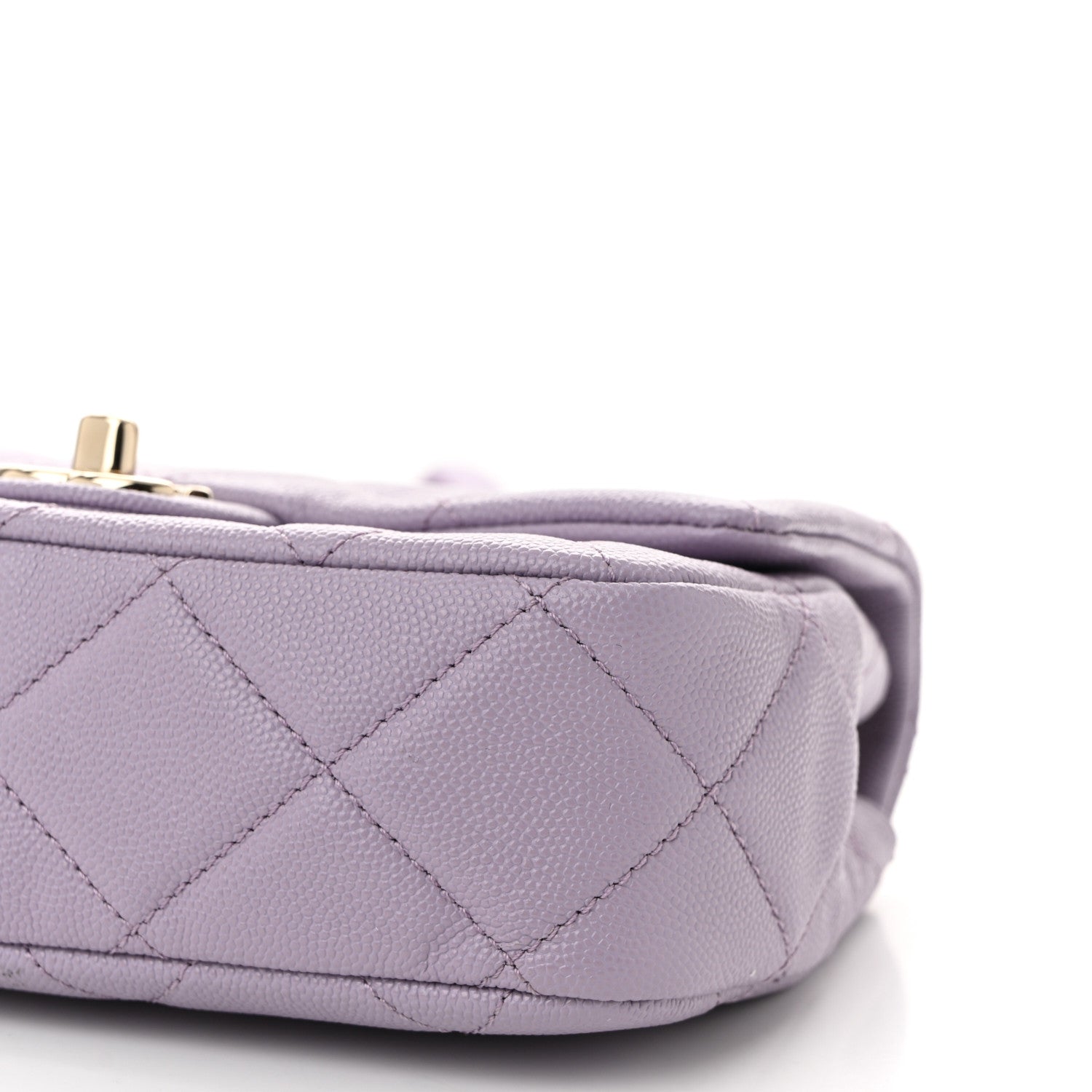 Chanel Caviar Quilted Funky Match Mini Flap Light Purple Light Purple 10 of 11