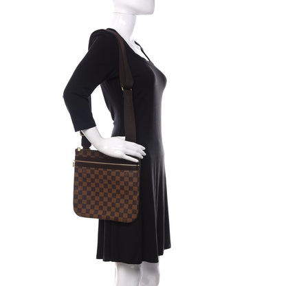 Louis Vuitton Damier Ebene Bosphore Pochette 2 of 9