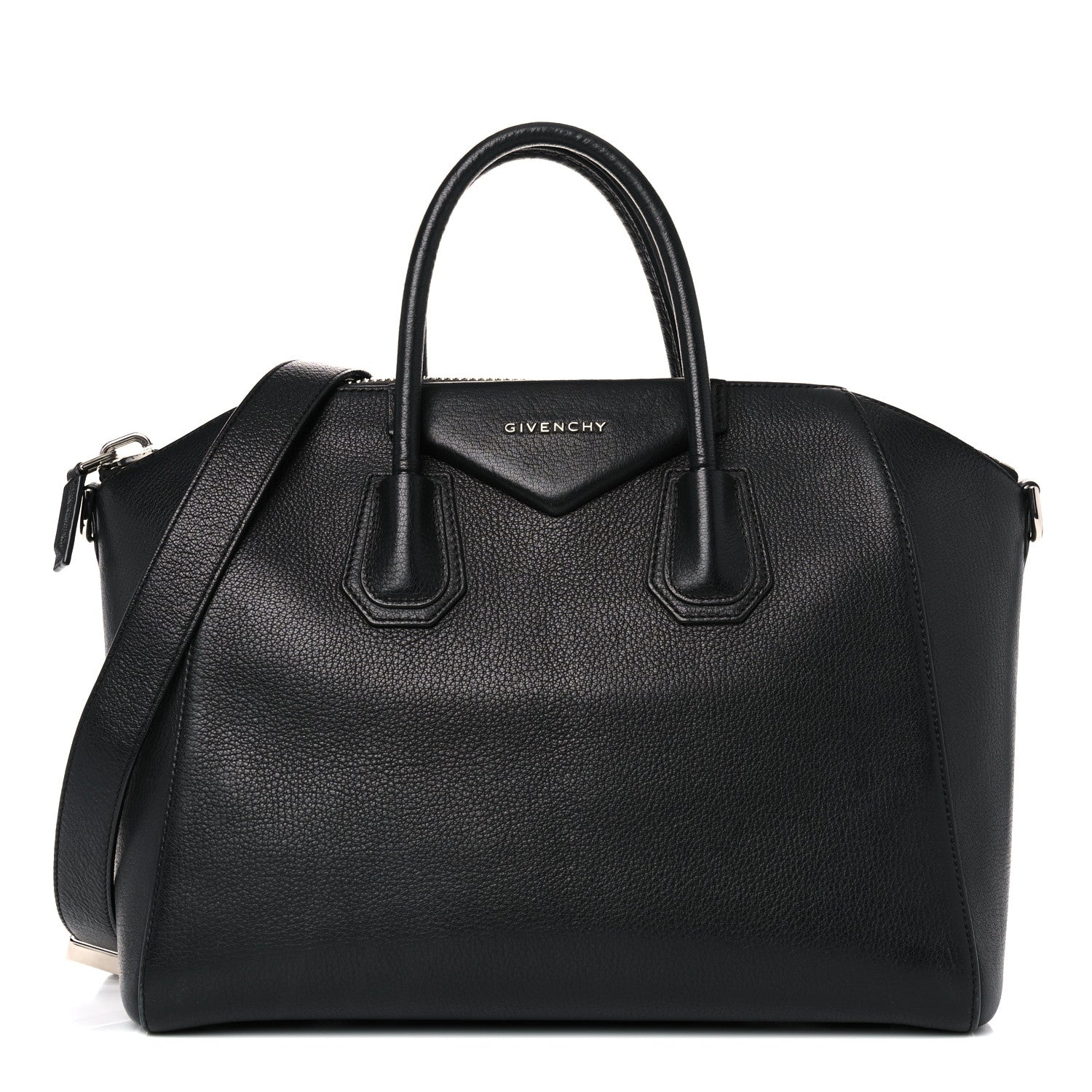 Givenchy Sugar Goatskin Medium Antigona Black 1 of 20