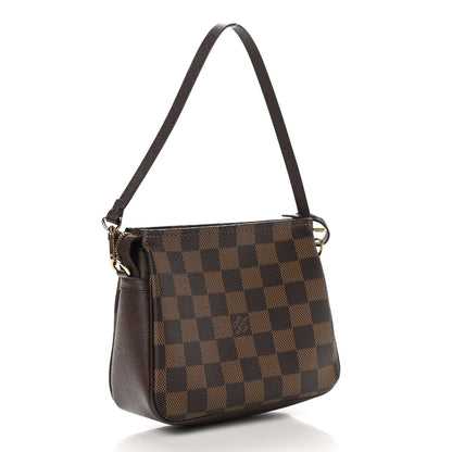 Louis Vuitton Damier Ebene Trousse Make Up Bag Pochette 2 of 6