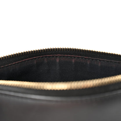 Fendi Vitello Baltico Mini Pouch Crossbody Pouch Black 14 of 14