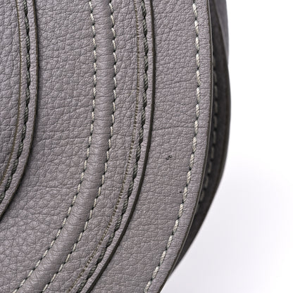 Chloe Calfskin Medium Marcie Round Crossbody Bag Cashmere Grey 11 of 11