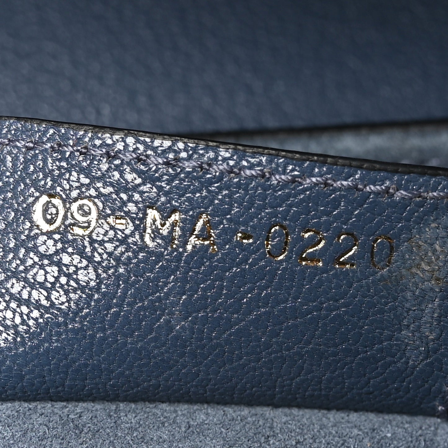 Calfskin Saddle Bag Sky Blue