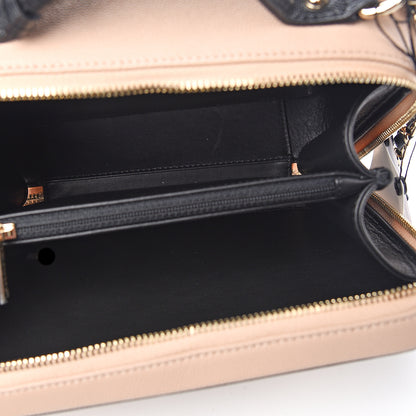 Chanel Caviar Quilted Medium CC Filigree Vanity Case Beige Black 4 of 10