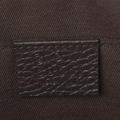 Gucci Monogram Belt Bag Dark Brown 7 of 11