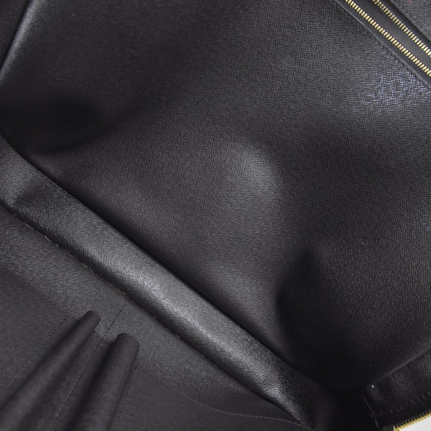 Louis Vuitton Epi Porte-Documents Voyage Briefcase Black 6 of 8