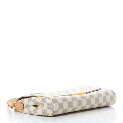 Louis Vuitton Damier Azur Favorite MM 4 of 10