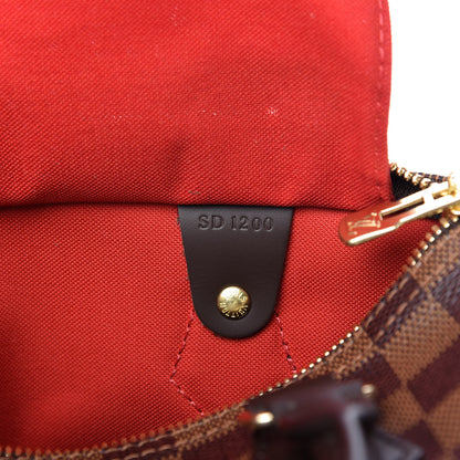 Louis Vuitton Damier Ebene Speedy Bandouliere 25 9 of 10