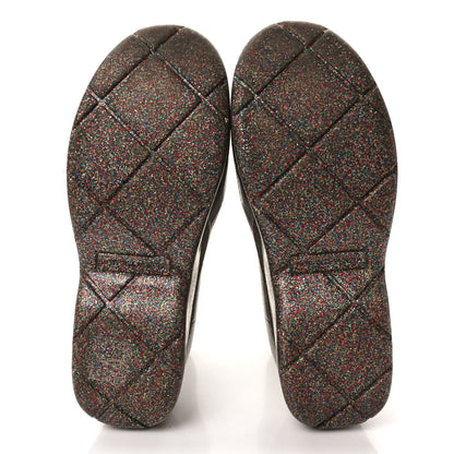 Bottega Veneta Sparkle Rubber Puddle Ankle Boots 41 Multicolor 5 of 7