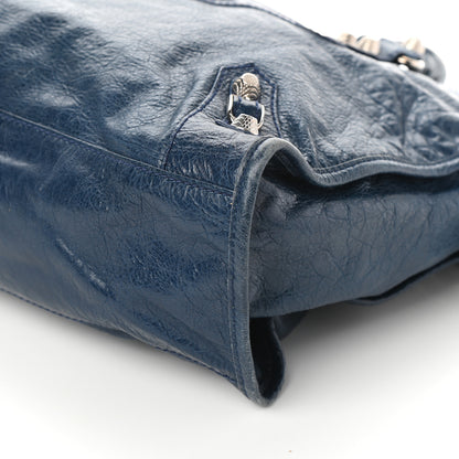 Balenciaga Agneau Giant 12 Silver Hardware City Bleu Mineral Light Bleu Mineral 10 of 10