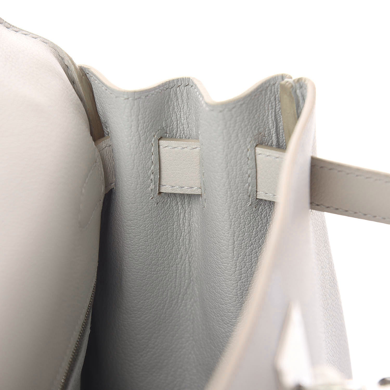 Hermes Evercolor Kelly Retourne 28 Gris Perle 26 of 39