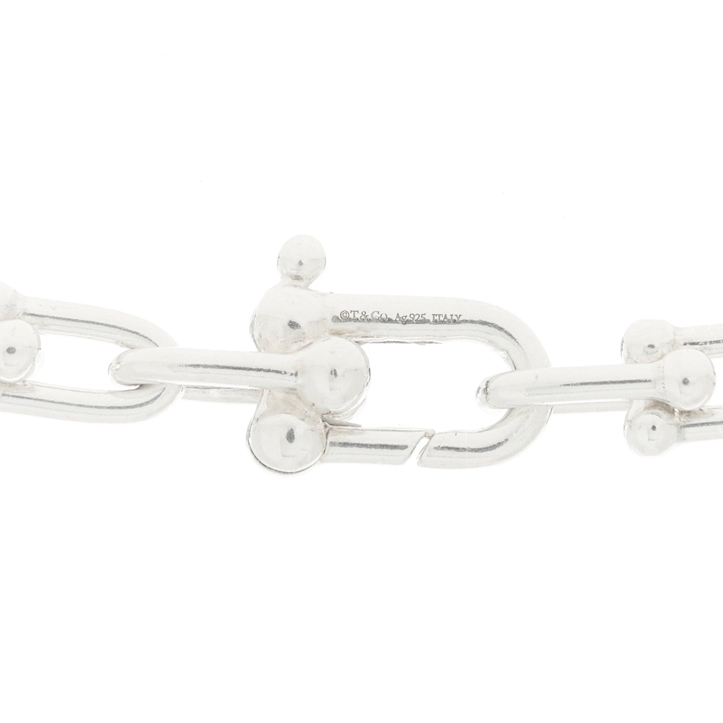 Sterling Silver Small HardWear Link Necklace