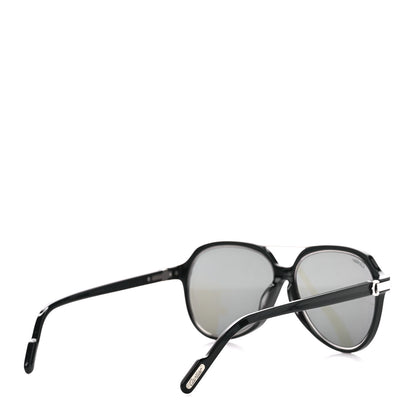 Cartier Metal Aviator CT0159S Sunglasses Silver Black 4 of 8