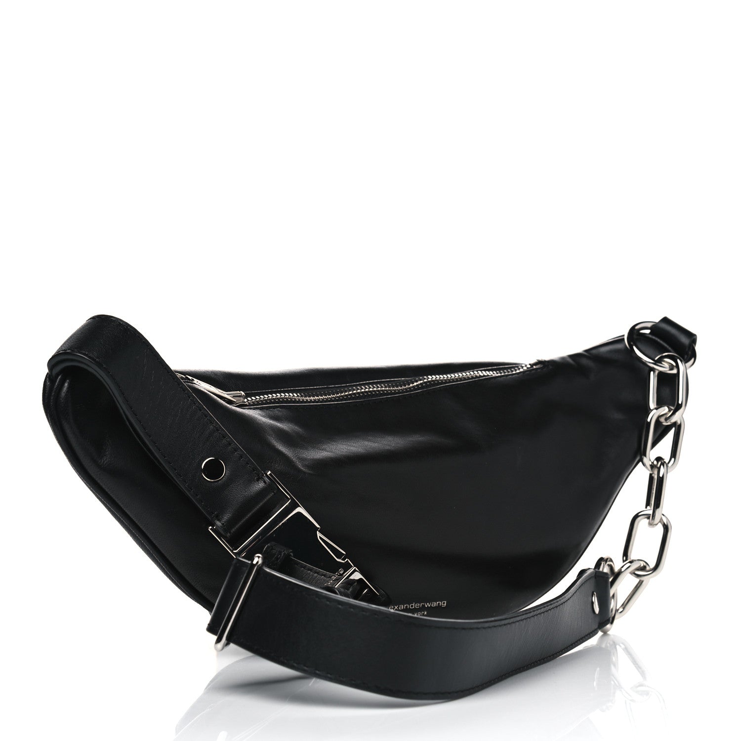 Alexander Wang Lambskin Attica Belt Bag Black 2 of 4