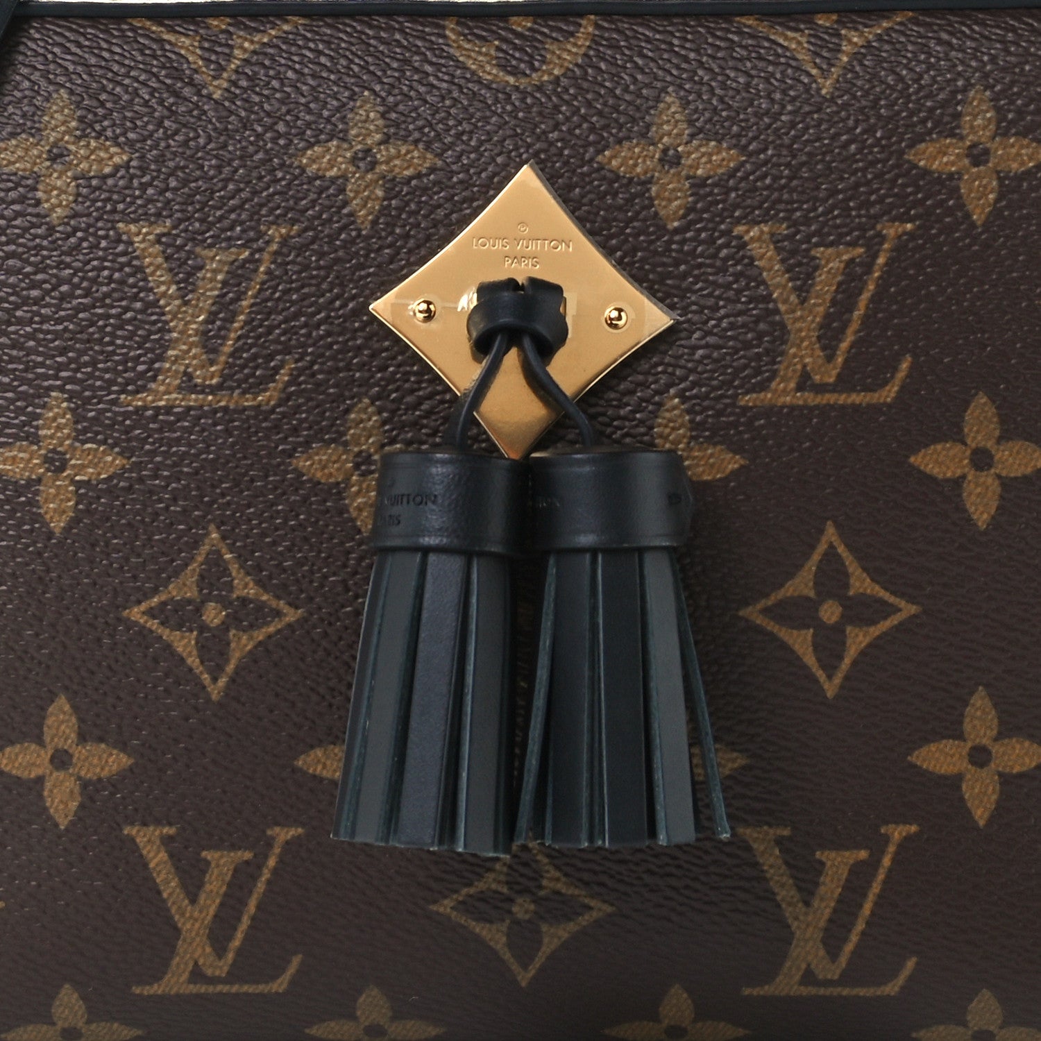 Louis Vuitton Monogram Saintonge Black 8 of 10